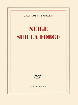 cover image of Neige sur la forge